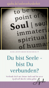 Mehr über den Artikel erfahren Seelenverbundenheit