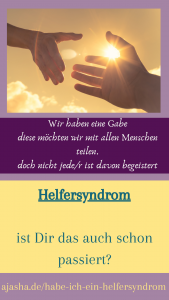 Mehr über den Artikel erfahren Habe ich ein Helfersyndrom?